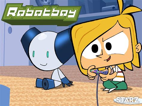 In this episode, the gang were having a sleepover in their tents, until they suddenly see something fly by and hit the top of a hill, they find a little mechanical pod in-which Robotgirl is inside. . Robot boy
